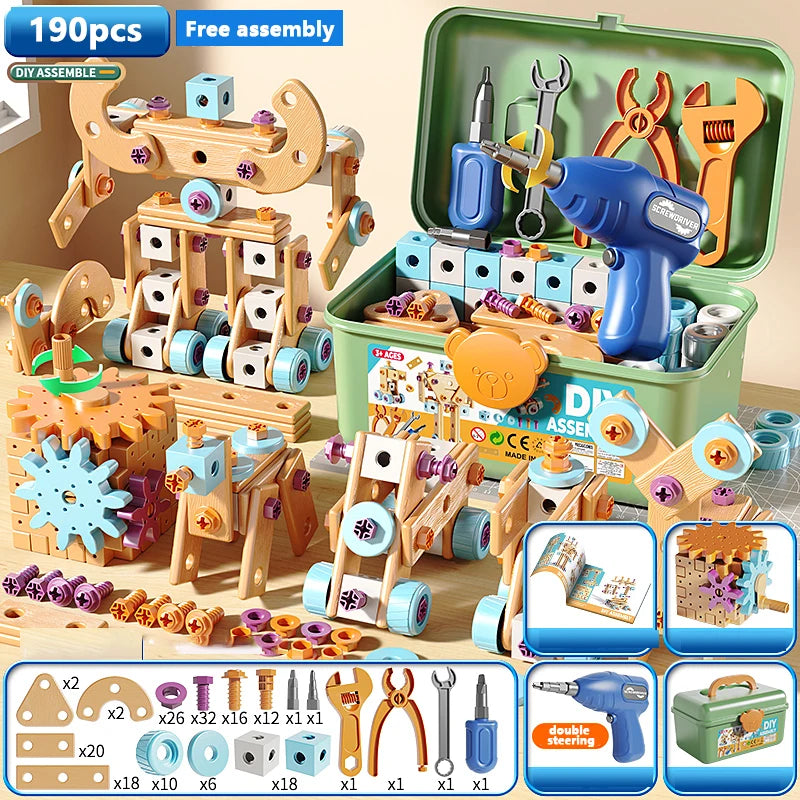 BuildSmart Nut & Bolt Toolbox Set