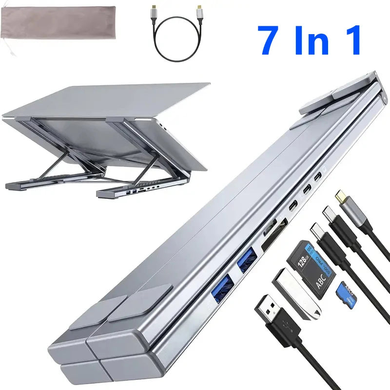 PortLift™ Laptop Stand Hub
