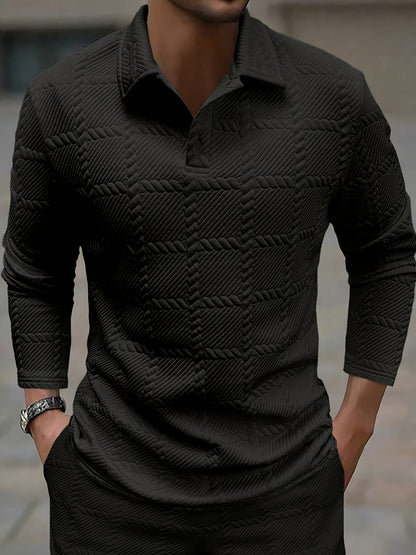 Salerno Textured Polo Shirt