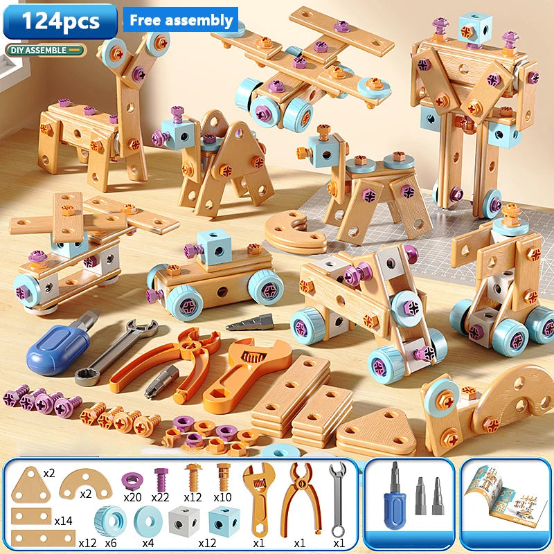 BuildSmart Nut & Bolt Toolbox Set