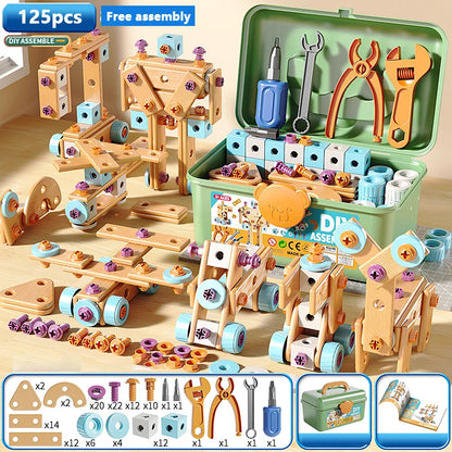 BuildSmart Nut & Bolt Toolbox Set