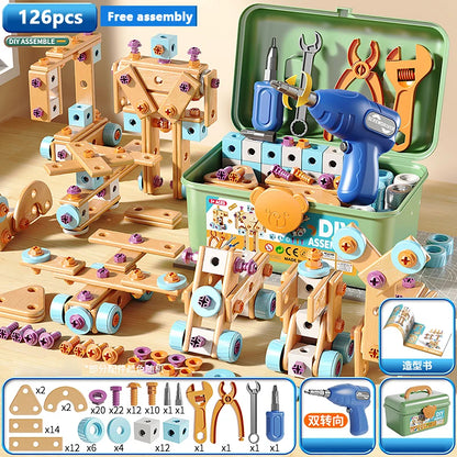 BuildSmart Nut & Bolt Toolbox Set