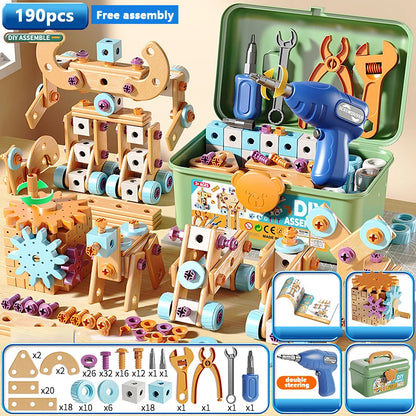 BuildSmart Nut & Bolt Toolbox Set