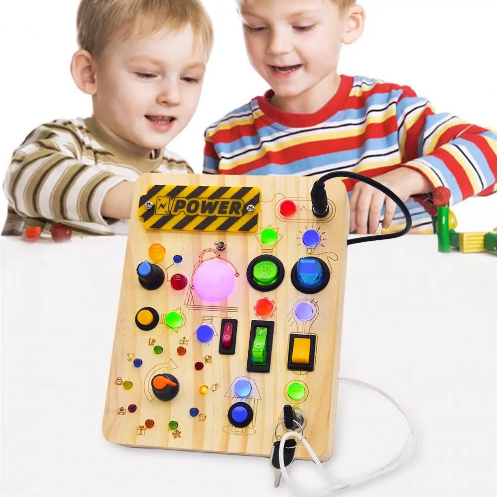 BrightSwitch LED Busy Board
