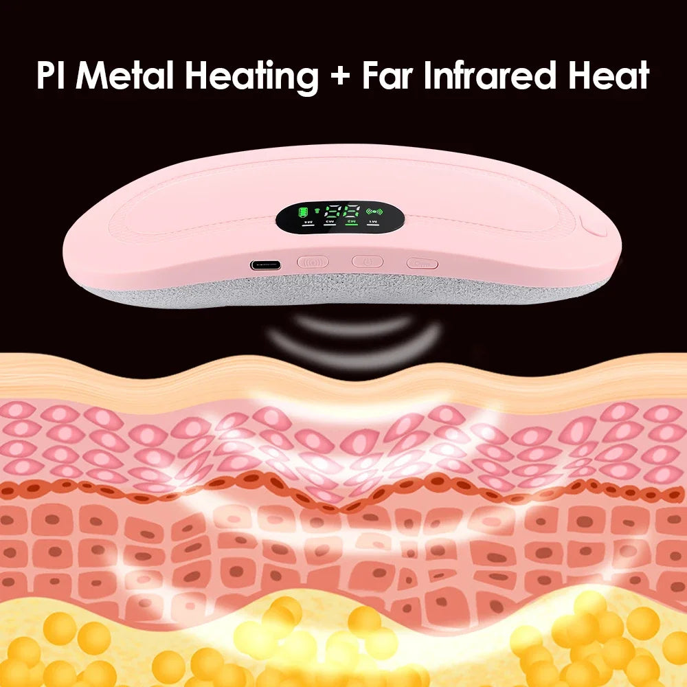 CrampEase™ Heat & Massage Belt