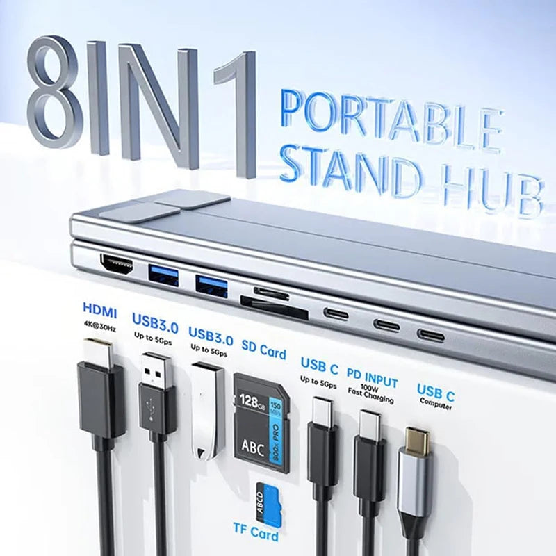 PortLift™ Laptop Stand Hub