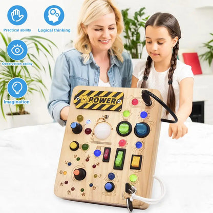 BrightSwitch LED Busy Board