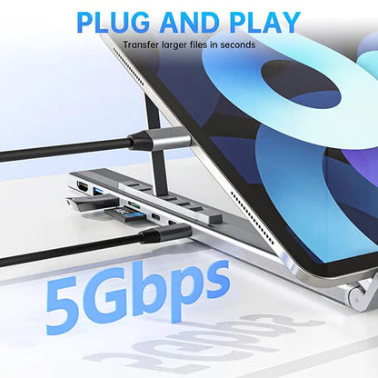 PortLift™ Laptop Stand Hub
