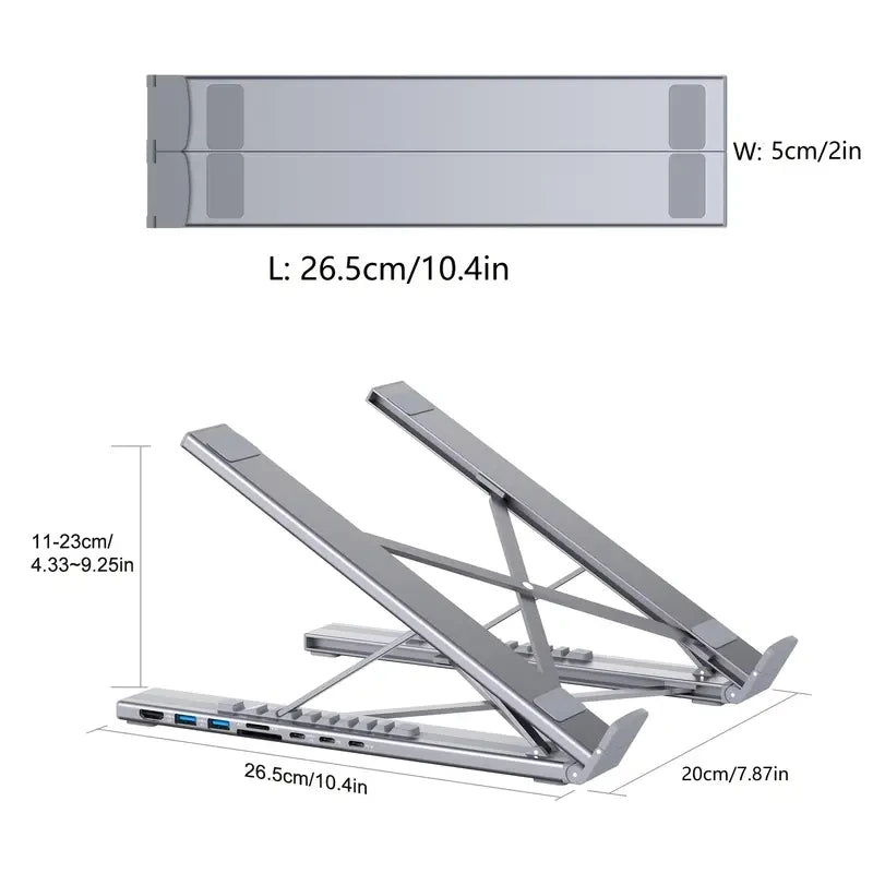PortLift™ Laptop Stand Hub