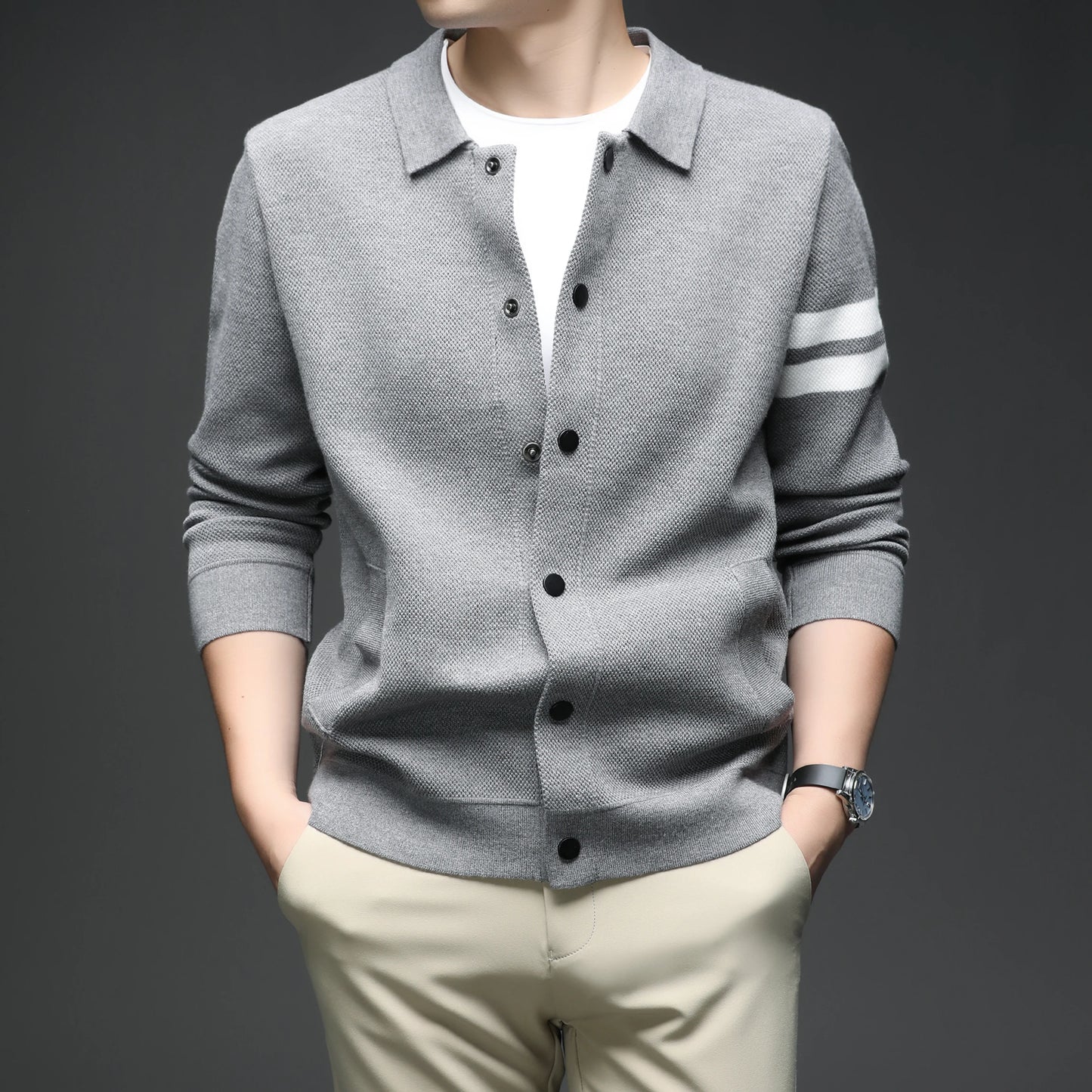 Camden Striped Cardigan