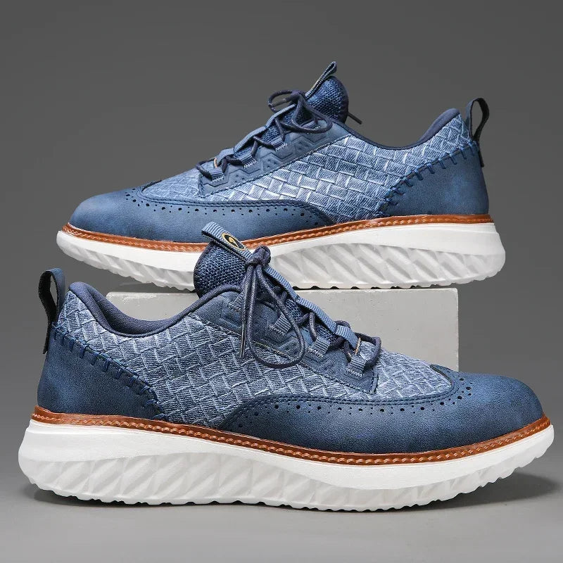 Calvin Genuine Leather Sneakers