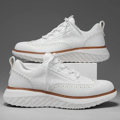 Calvin Genuine Leather Sneakers