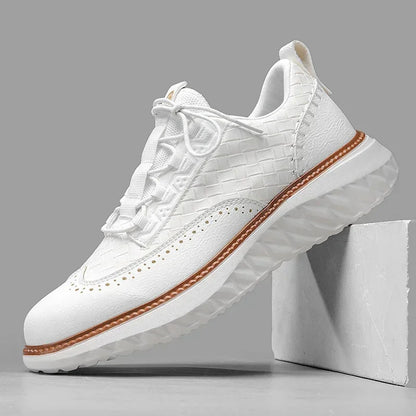 Calvin Genuine Leather Sneakers