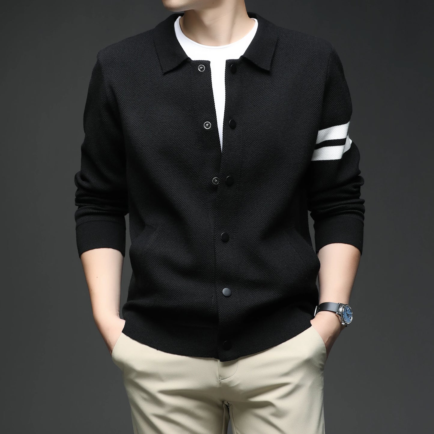 Camden Striped Cardigan