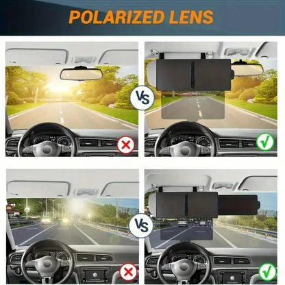 GlareGuard – Day & Night Anti-Glare Sun Visor