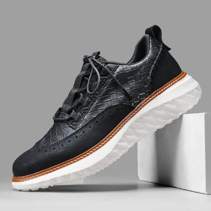 Calvin Genuine Leather Sneakers