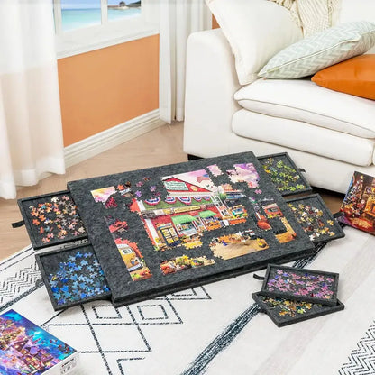 PuzzlePort – 2-in-1 Portable Puzzle Board