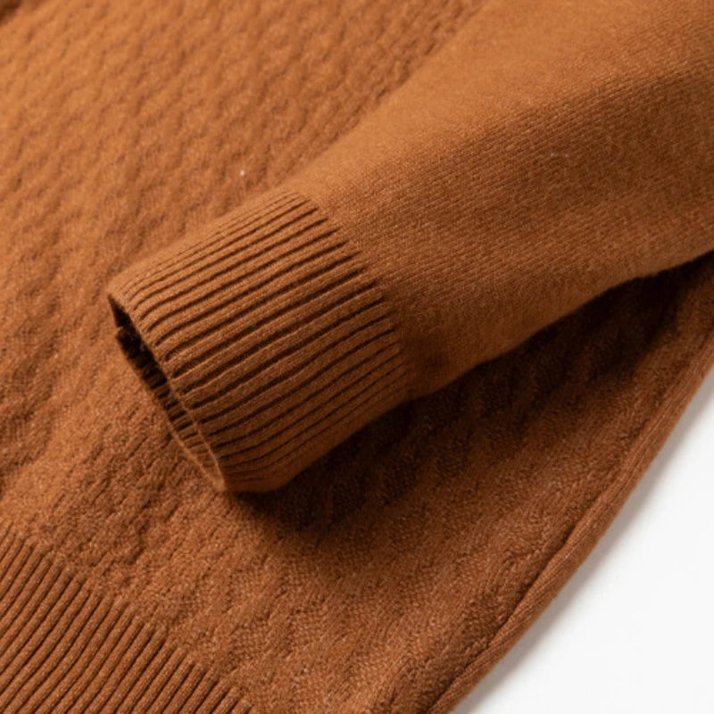 Arezzo Knit Collar Pullover