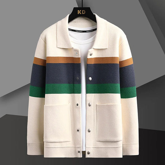 Reyden Striped Cardigan
