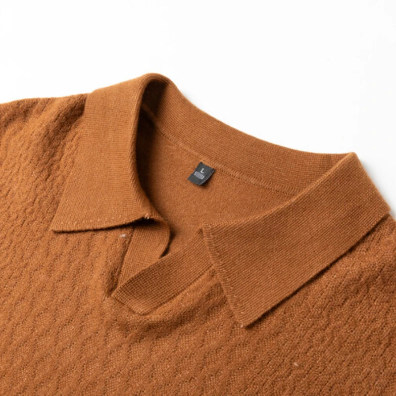 Arezzo Knit Collar Pullover
