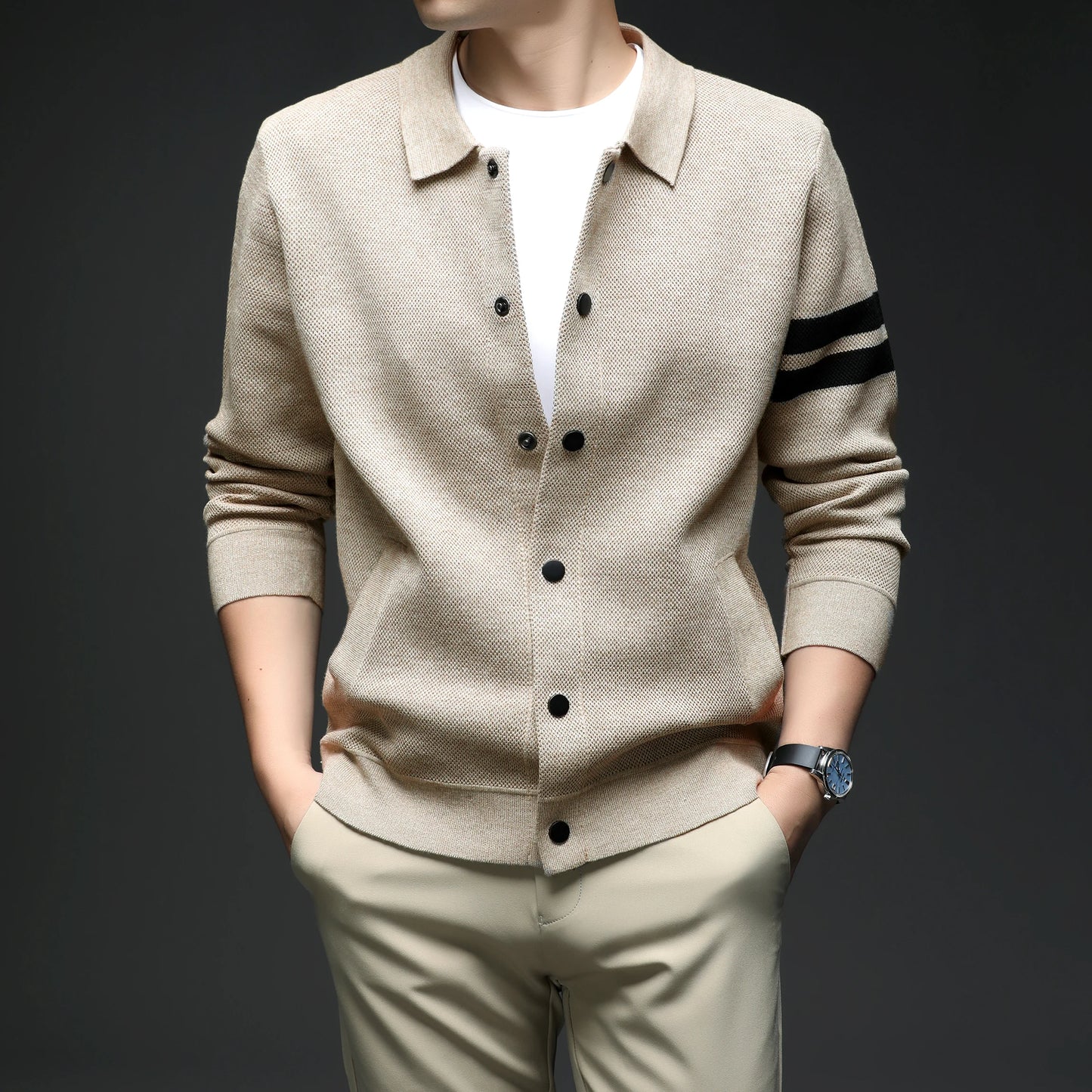 Camden Striped Cardigan