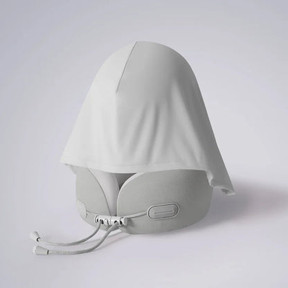 CloudRest Hooded Memory Foam Travel Pillow