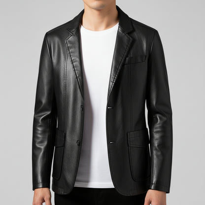 Ashford Leather Blazer